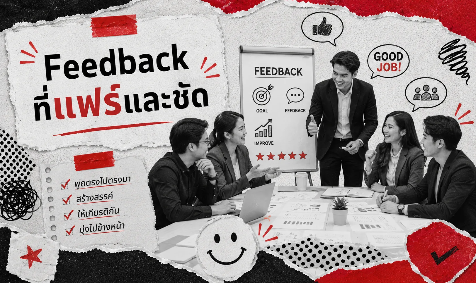 Feedback ที่แฟร์และชัด ปกป้องคนดี พร้อมชี้จุดปรับ