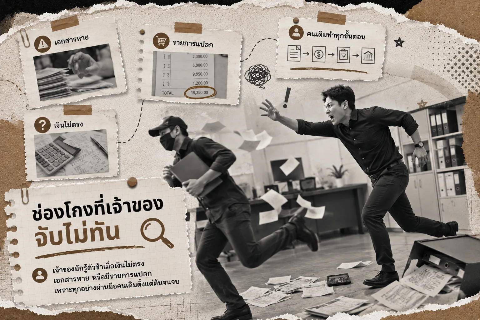 Problem 01: คนเดียวทำครบวงจร คือจุดเสี่ยงที่ดูเหมือนประหยัด