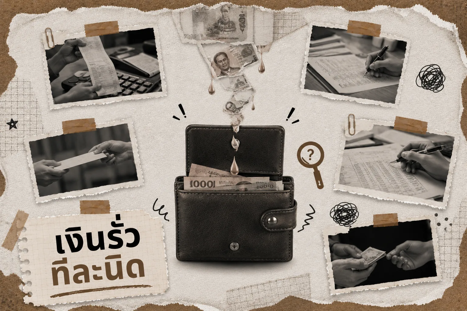 Problem 02: เงินหายไม่จำเป็นต้องเป็นก้อนใหญ่