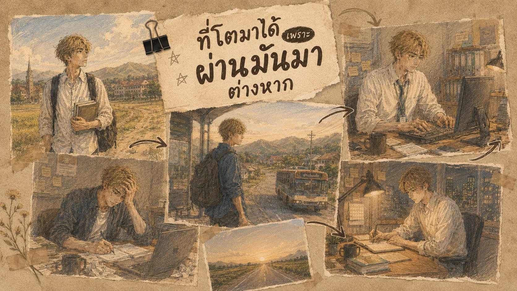 ภาพประกอบ Angle 01 บางบทที่คิดว่าเสียเวลา อาจเป็นบทที่สร้างเราเงียบ ๆ