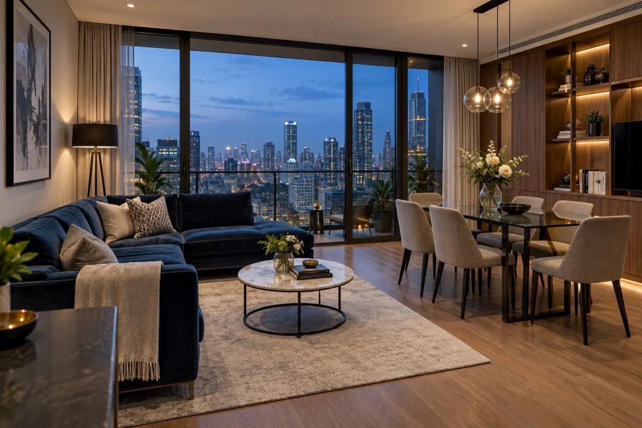 อรุณ เรสซิเดนซ์ — 2 ห้องนอน วิวเมือง